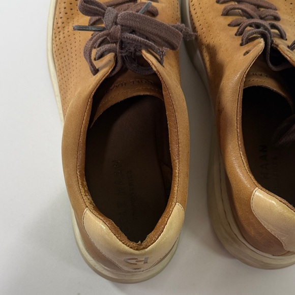 Cole Haan Tan Leather Sneakers - Picture 6 of 8